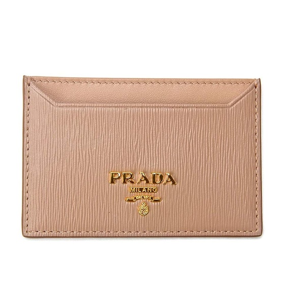 Prada Handbags - Prada Leather Card Holder Wallet Prada Handbags - Prada Leather Card Holder Wallet
